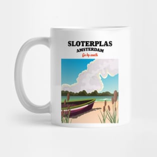 Sloterplas Amsterdam travel poster Mug